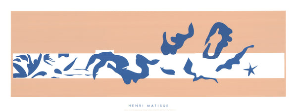 La Piscine, 1952 by Henri Matisse - 20 X 51 Inches (Silkscreen / Sérigraphie)