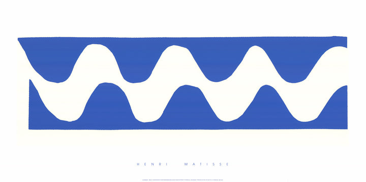 The Wave, 1952 by Henri Matisse - 20 X 40 Inches (Silkscreen / Sérigraphie)