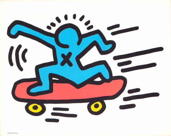 Untitled by Keith Haring - 10 X 12 Inches (Art Print)