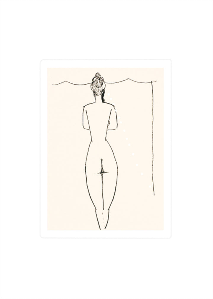 Nu de Femme by Amedeo Modigliani - 20 X 24 Inches (Silkscreen / Sérigraphie)