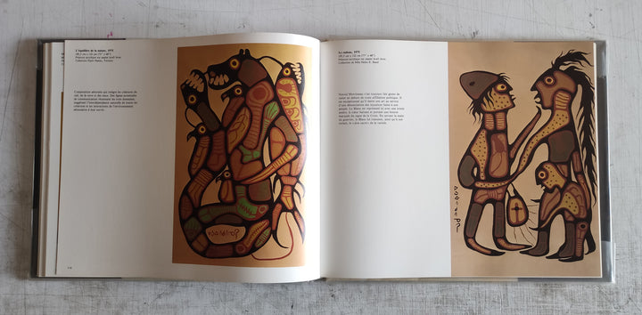 Norval Morrisseau by Lister Sinclair and Jack Pollock (Vintage Hardcover Book 1979)