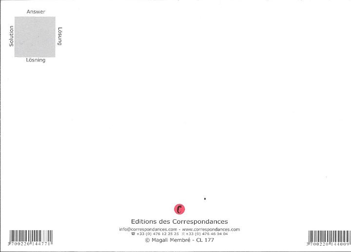 Magali Membré - 4 X 6 Inches (10 Postcards)