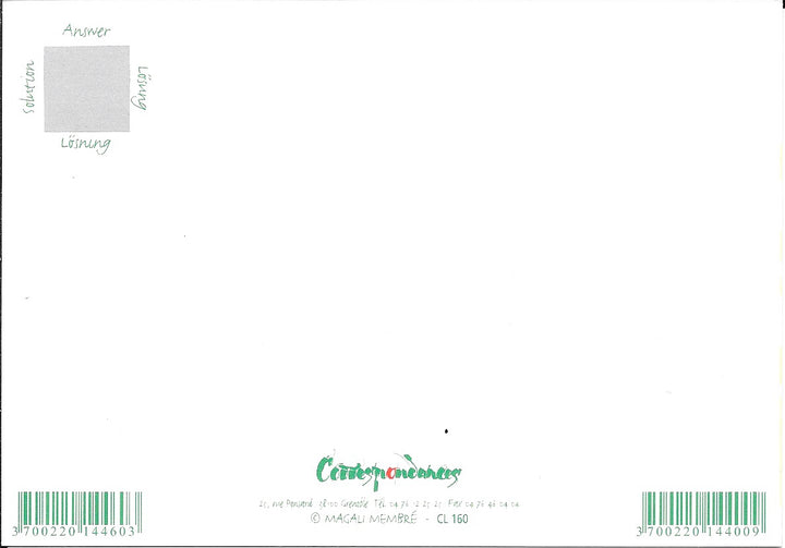 Magali Membré - 4 X 6 Inches (10 Postcards)