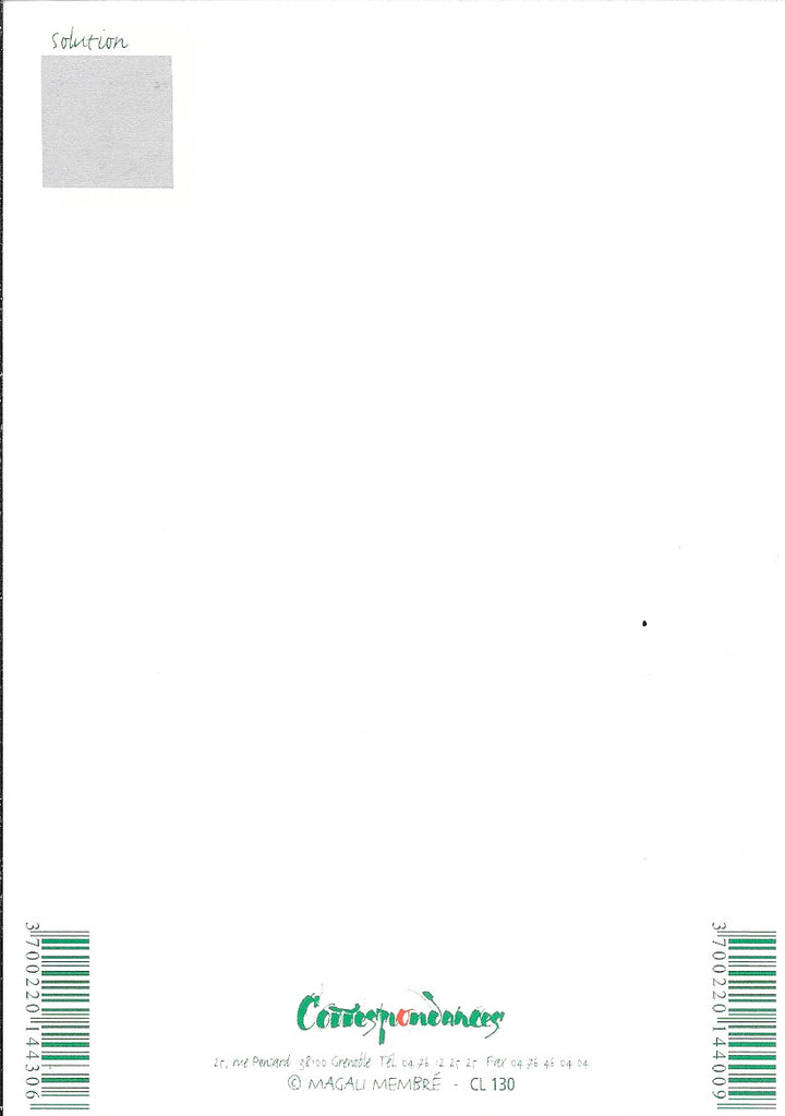 Magali Membré - 4 X 6 Inches (10 Postcards)