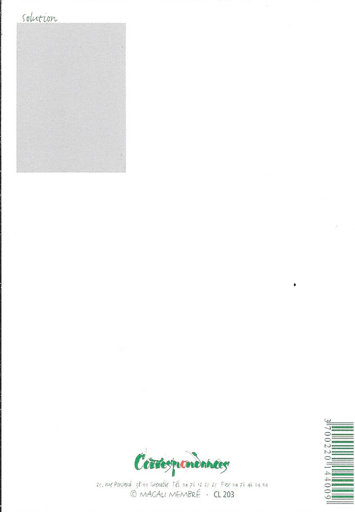 Magali Membré - 4 X 6 Inches (10 Postcards)