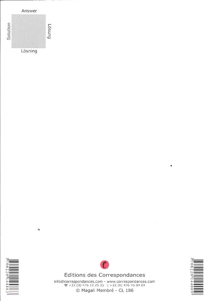 Magali Membré - 4 X 6 Inches (10 Postcards)