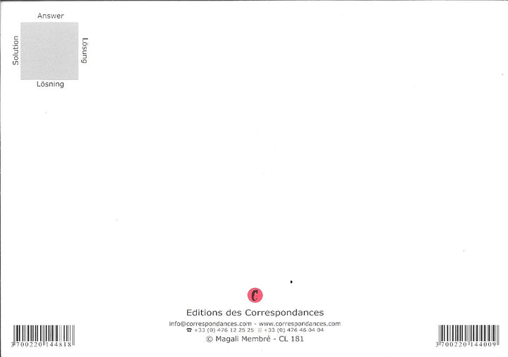 Magali Membré - 4 X 6 Inches (10 Postcards)