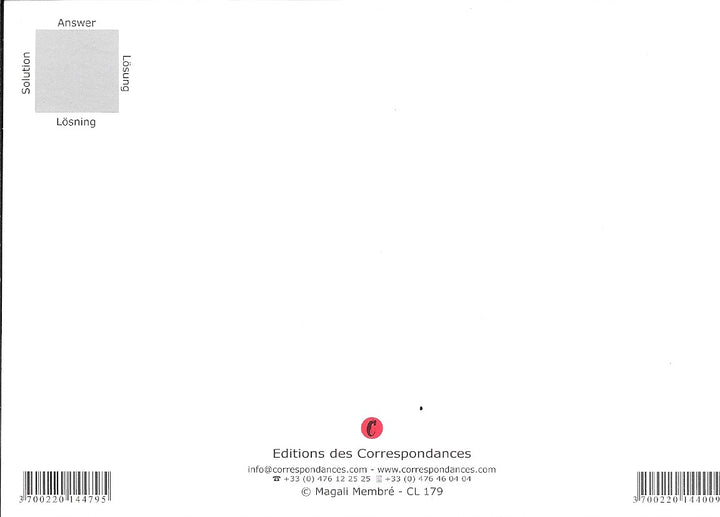 Magali Membré - 4 X 6 Inches (10 Postcards)