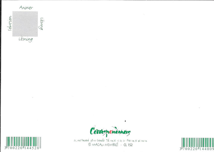 Magali Membré - 4 X 6 Inches (10 Postcards)