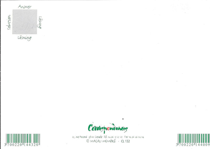 Magali Membré - 4 X 6 Inches (10 Postcards)