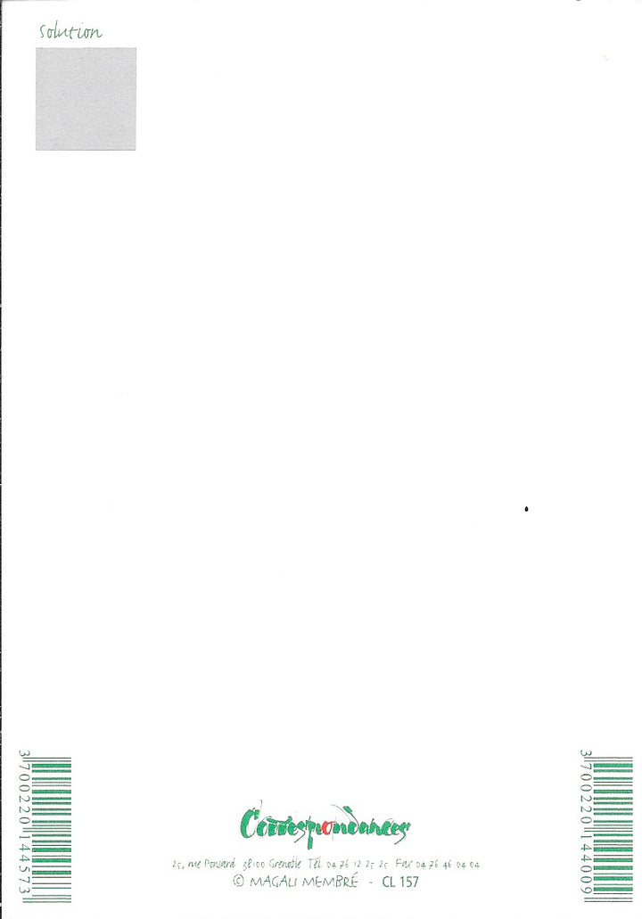 Magali Membré - 4 X 6 Inches (10 Postcards)