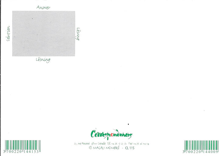 Magali Membré - 4 X 6 Inches (10 Postcards)