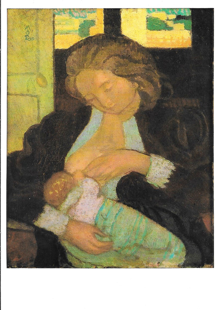 Mother and Child, 1895 by Maurice Denis - 4 X 6 Inches (10 Postcards)