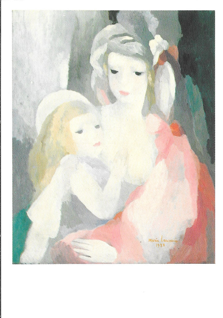 Mother and Child by Marie Laurencin - 4 X 6 Inches (10 Postcards)