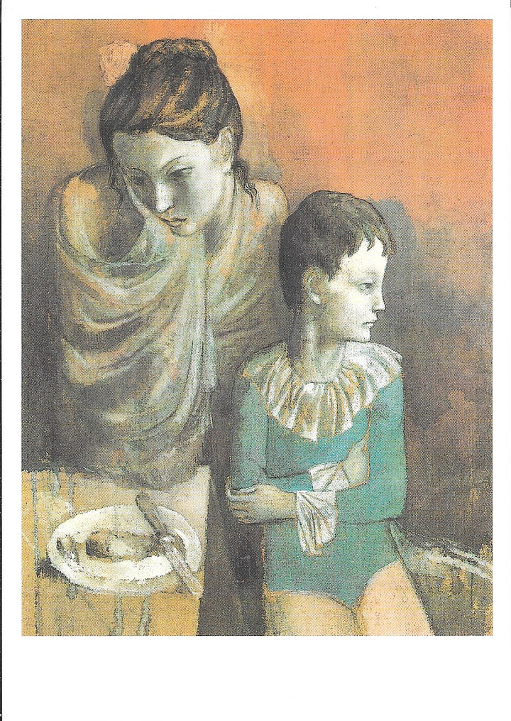 Mother and Child, 1905 by Pablo Picasso - 4 X 6 Inches (10 Postcards)