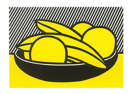 Bananas and Grapefruit, 1972 by Roy Lichtenstein - 4 X 6 Inches (10 Postcards)