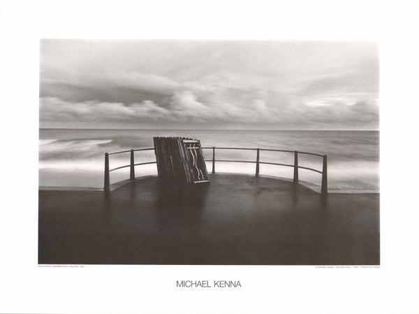 Deckchairs Bournemouth England, 1983 by Michael Kenna - 24 X 32 Inches (Art Print)
