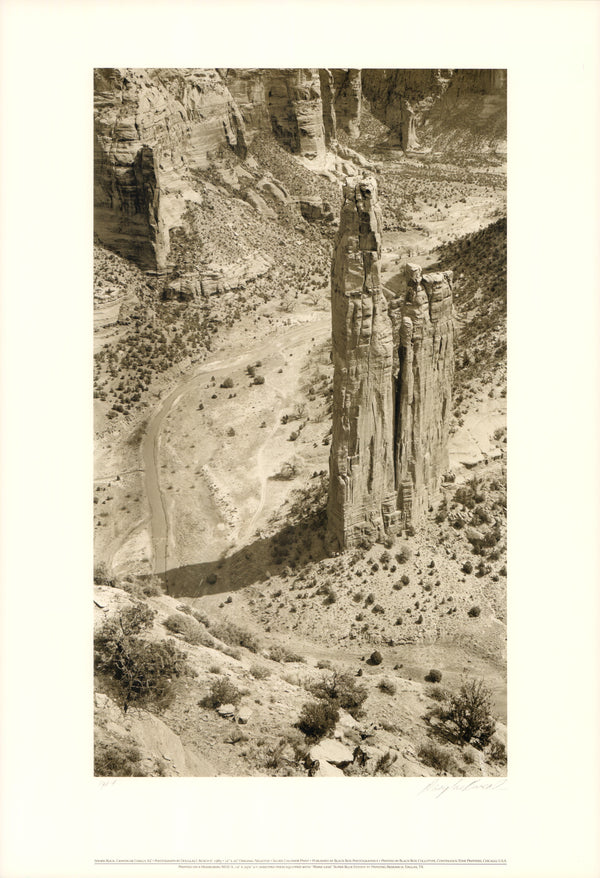 Spider Rock, Canyon de Chelly AZ by Douglas I. Busch - 17 X 24 Inches (Art Print)