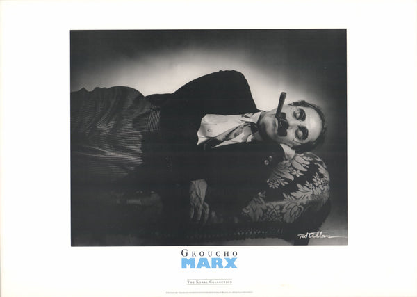 Groucho Marx, 1987 by Ted Allen - 20 X 28 Inches (Art Print)