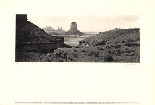 Monument Valley, 1985 by Douglas I. Busch - 18 X 24 Inches (Art Print)