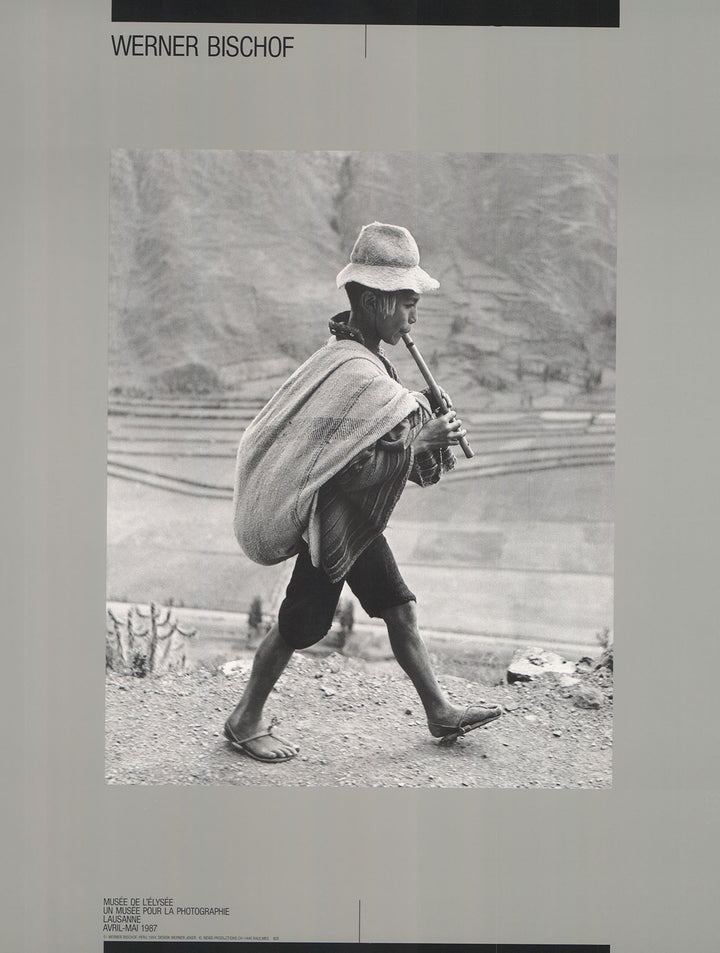 On Way to Cuzco, Peru by Werner Bischof - 18 X 24 Inches (Offset Lithograph)