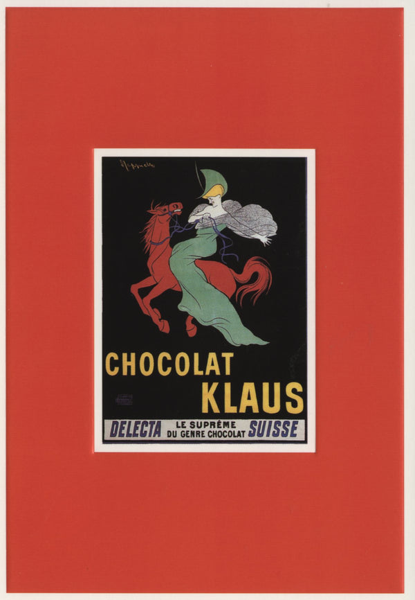 Chocolat Klaus by Cappiello - 4 X 6 Inches (10 Postcards)