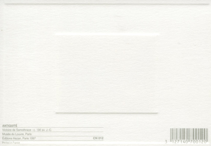 Victoire de Samothrace - 4 X 6 Inches (10 Postcards)