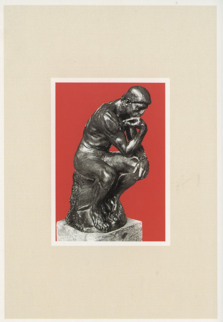 Le Penseur by Auguste Rodin - 4 X 6 Inches (10 Postcards)