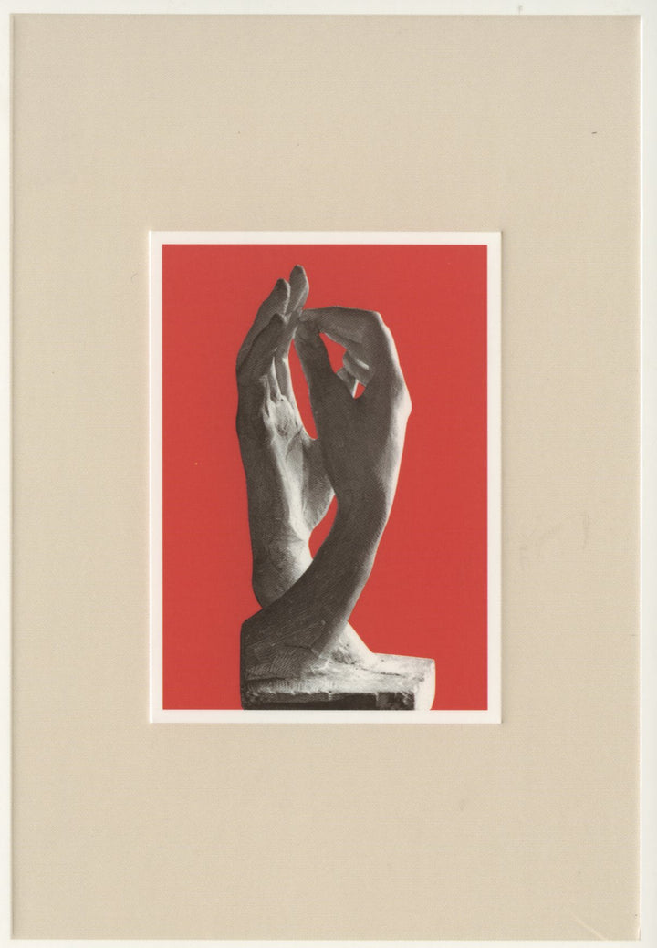 La Cathédrale by Auguste Rodin - 4 X 6 Inches (10 Postcards)