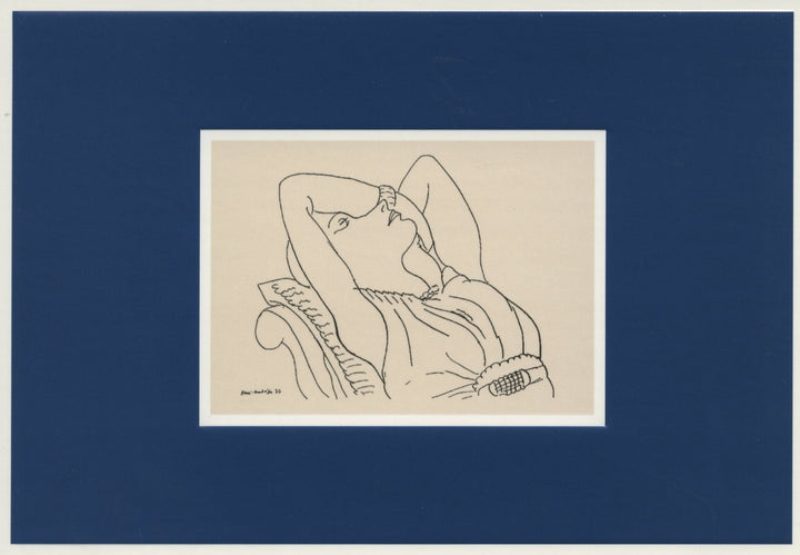Femme au Repos, les Bras Levés by Henri Matisse - 4 X 6 Inches (10 Postcards)