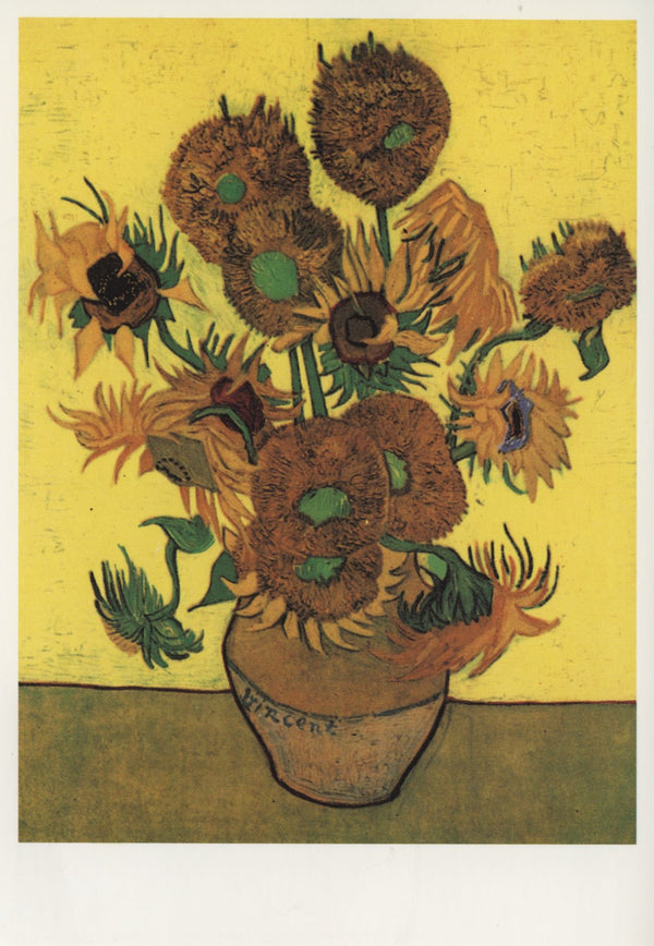 Tournesols, 1889 by Vincent Van Gogh - 4 X 6 Inches (10 Postcards)
