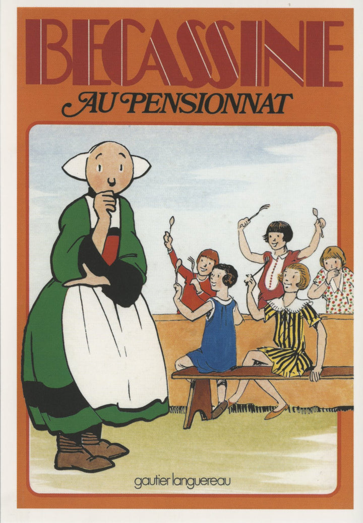 Bécassine au Pensionnat - 4 X 6 Inches (10 Postcards)