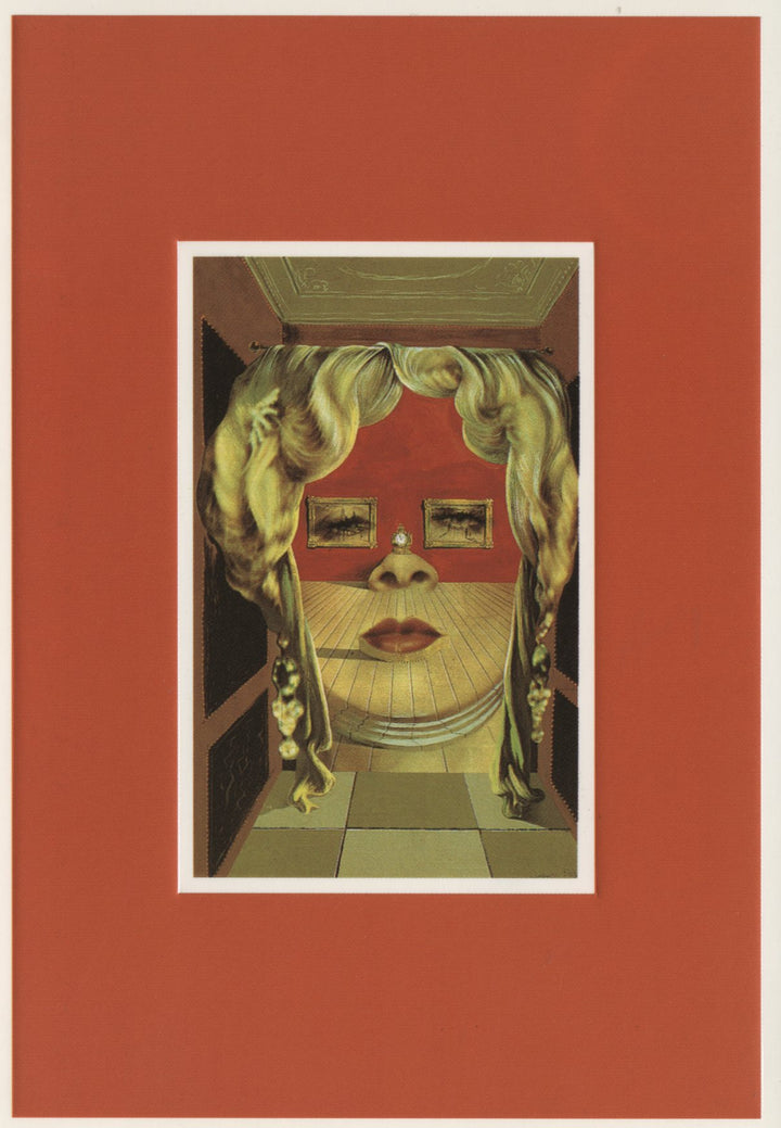 Visage de Mae West by Salvador Dali - 4 X 6 Inches (10 Postcards)