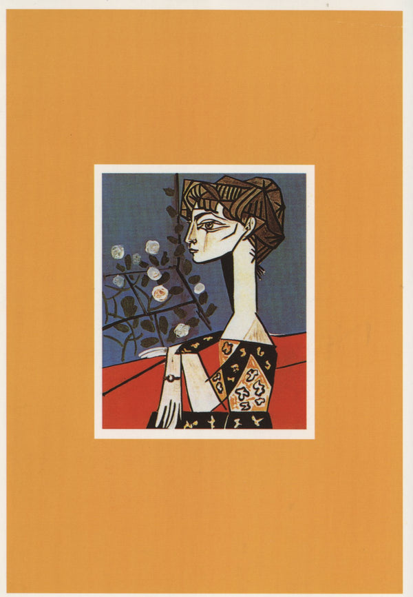 Jacqueline aux Fleurs by Pablo Picasso - 4 X 6 Inches (10 Postcards)