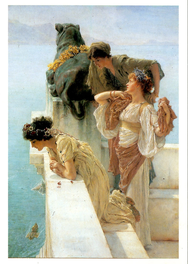 Position Avantageuse by Lawrence Alma-Tadema - 4 X 6 Inches (10 Postcards)