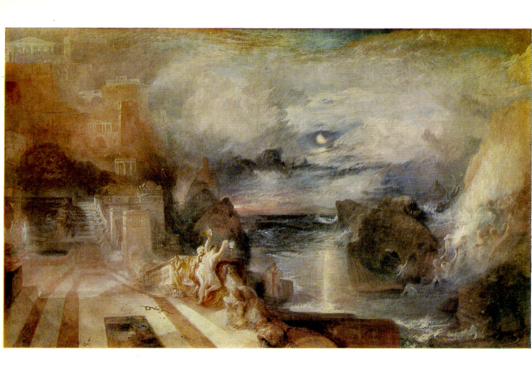 The Parting of Hero and Leander by Joseph Mallord William Turner - 4 X – Artistica Fine Art