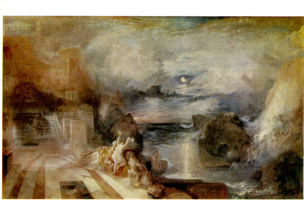 The Parting of Hero and Leander by Joseph Mallord William Turner - 4 X 6 Inches (10 Postcards)