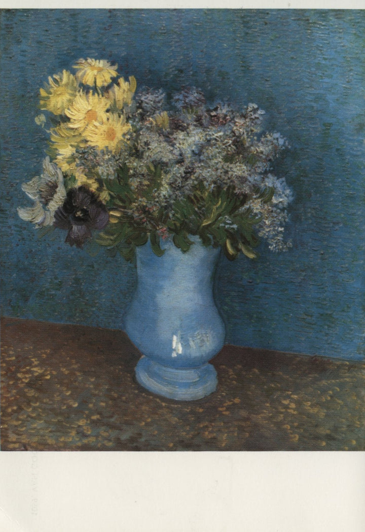 Vase de Fleurs, 1887 by Vincent Van Gogh - 4 X 6 Inches (10 Postcards)