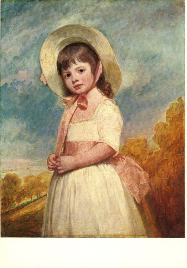Miss Willoughby by George Romney - 4 X 6 Inches (10 Postcards)