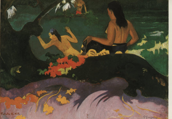 Fatata te Miti by Paul Gauguin - 4 X 6 Inches (10 Postcards)