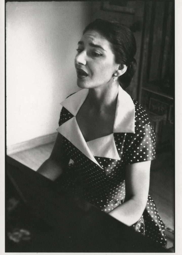 Maria Callas, 1956 by David Seymour - 4 X 6 Inches (10 Postcards)