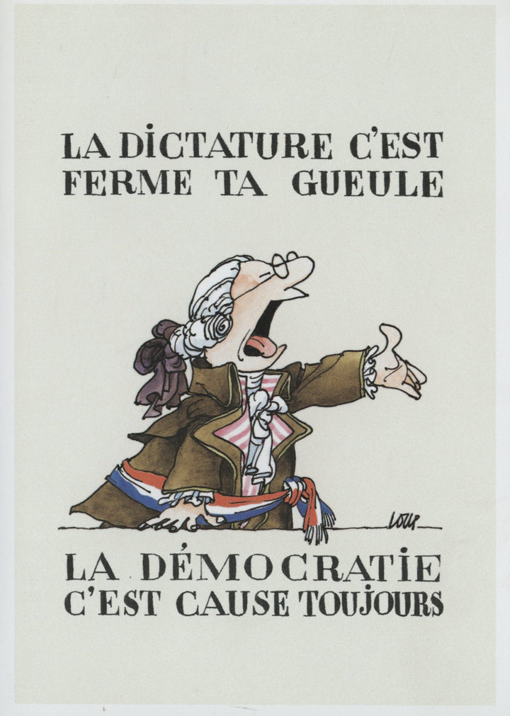 Bicentenaire de la Révolution Française by Loup - 4 X 6 Inches (10 Postcards)