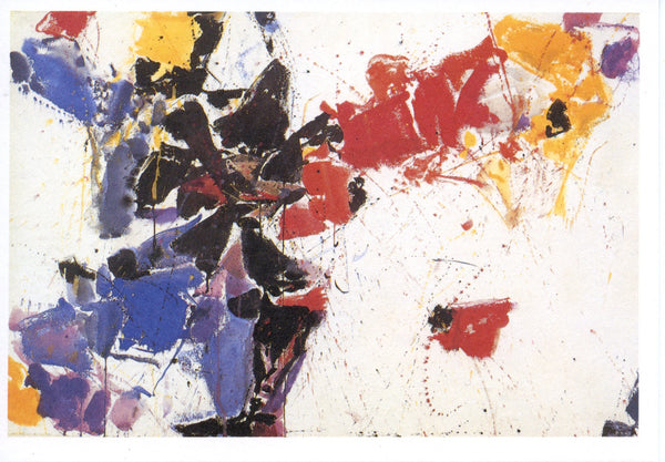 Number 7 by Sam Francis - 4 X 6 Inches (10 Postcards)