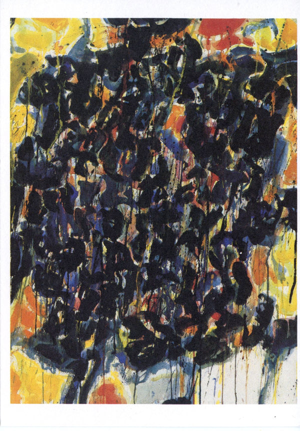 Composition by Sam Francis - 4 X 6 Inches (10 Postcards)