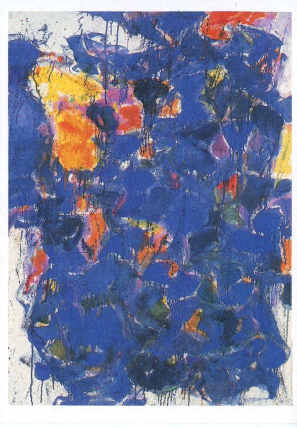 Blue by Sam Francis - 4 X 6 Inches (10 Postcards)
