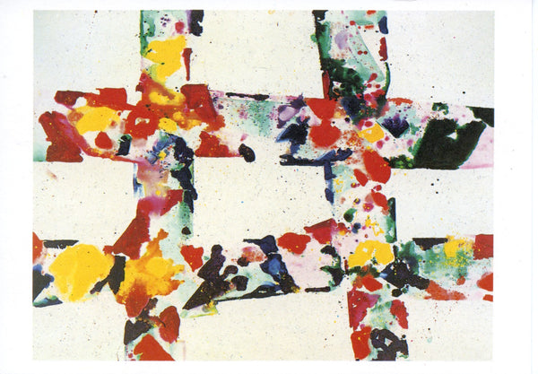 China Nine Puffs by Sam Francis - 4 X 6 Inches (10 Postcards)