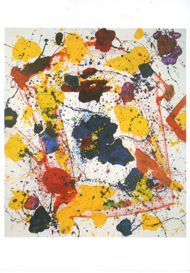 Helio by Sam Francis - 4 X 6 Inches (10 Postcards)