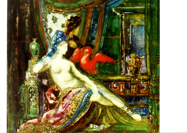 Dalila by Gustave Moreau - 4 X 6 Inches (10 Postcards)