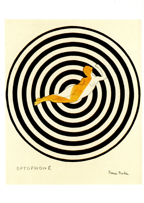 Optophone by Francis Picabia - 4 X 6 Inches (10 Postcards)