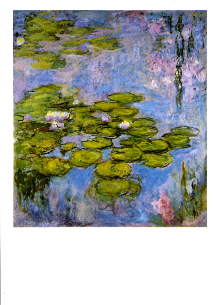 Les Nuages roses by Claude Monet - 4 X 6 Inches (10 Postcards)